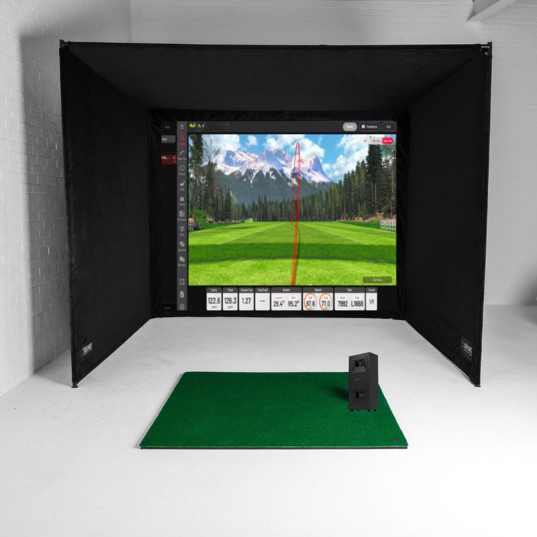 Uneekor Eye Mini Lite Home Golf Simulator Bundel