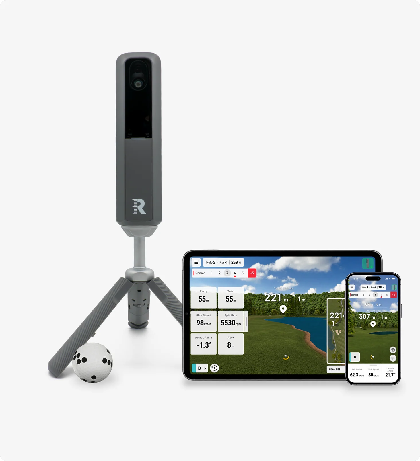 Rapsodo MLM2XPRO Mobile Golf Launch Monitor & Simulator