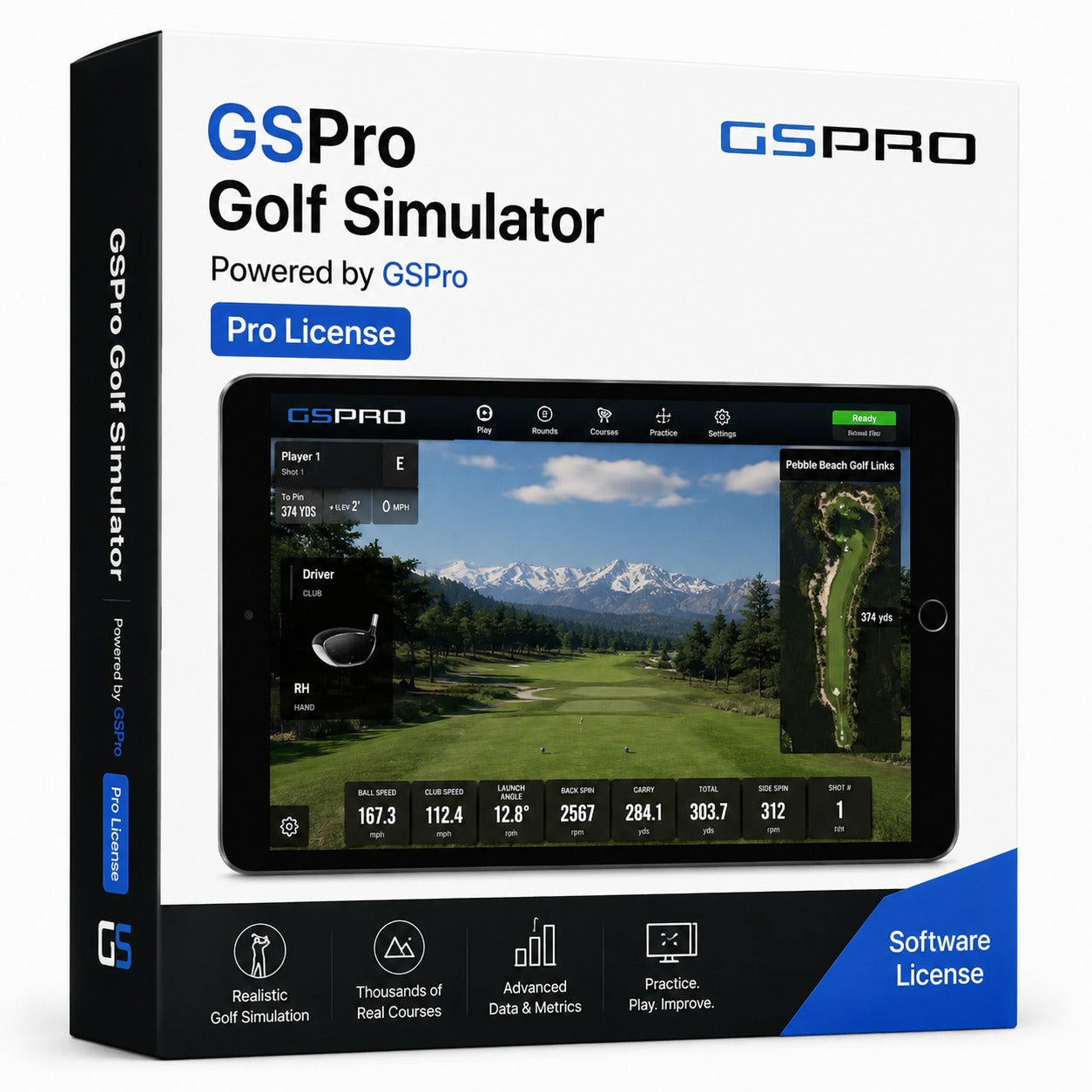 GSPro Cursus Software (1 Jaar Lidmaatschap)