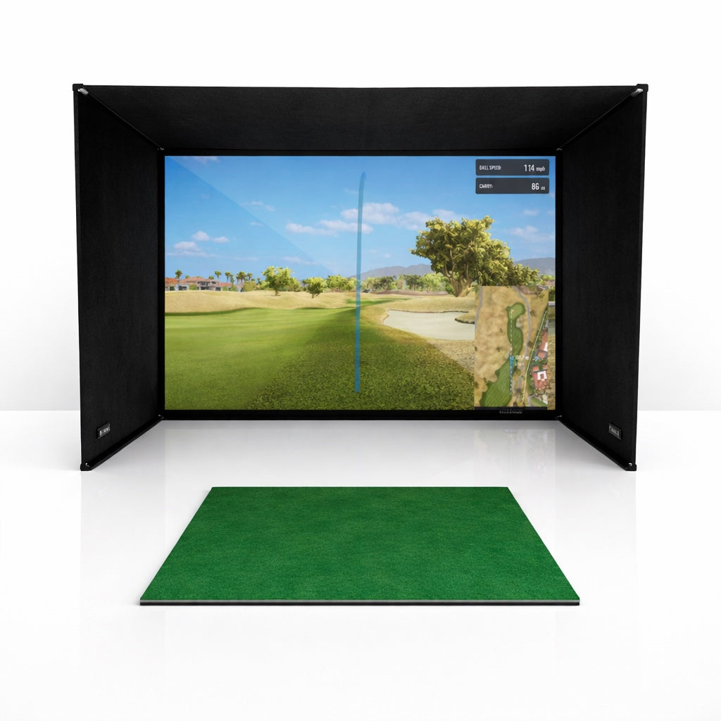 SimBox Golf Simulator Omkasting - 7 maten (Gratis zijschermen ter waarde van £100)